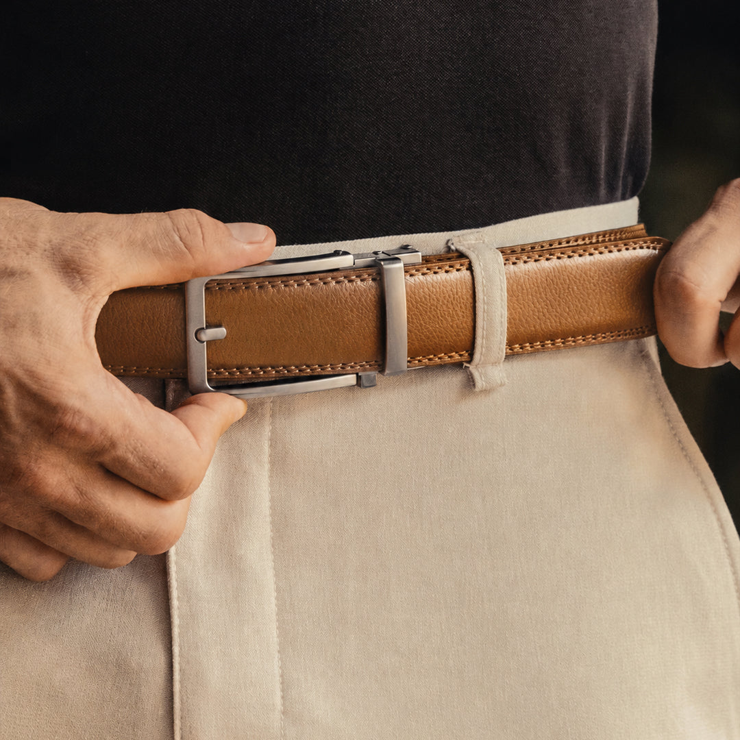 Buckley Belt | Cognac Vegan