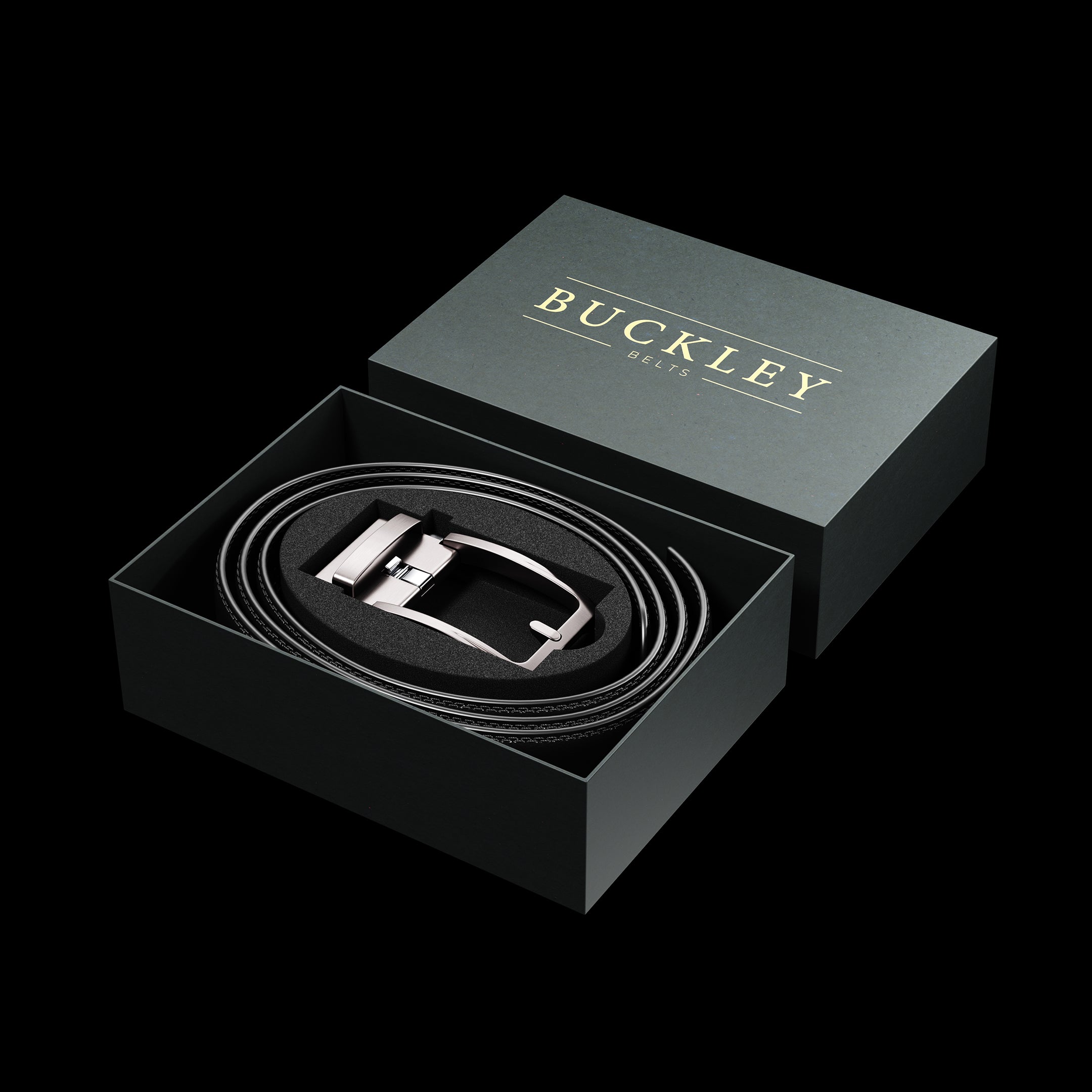 Buckley Belt | Schwarz Vegan