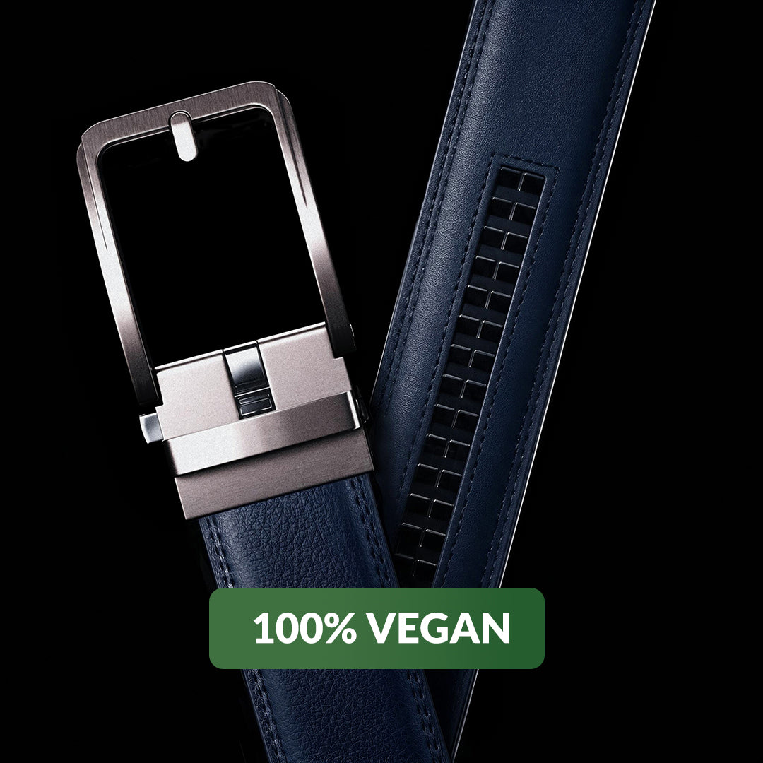 THE VEGAN BELT - BLAU