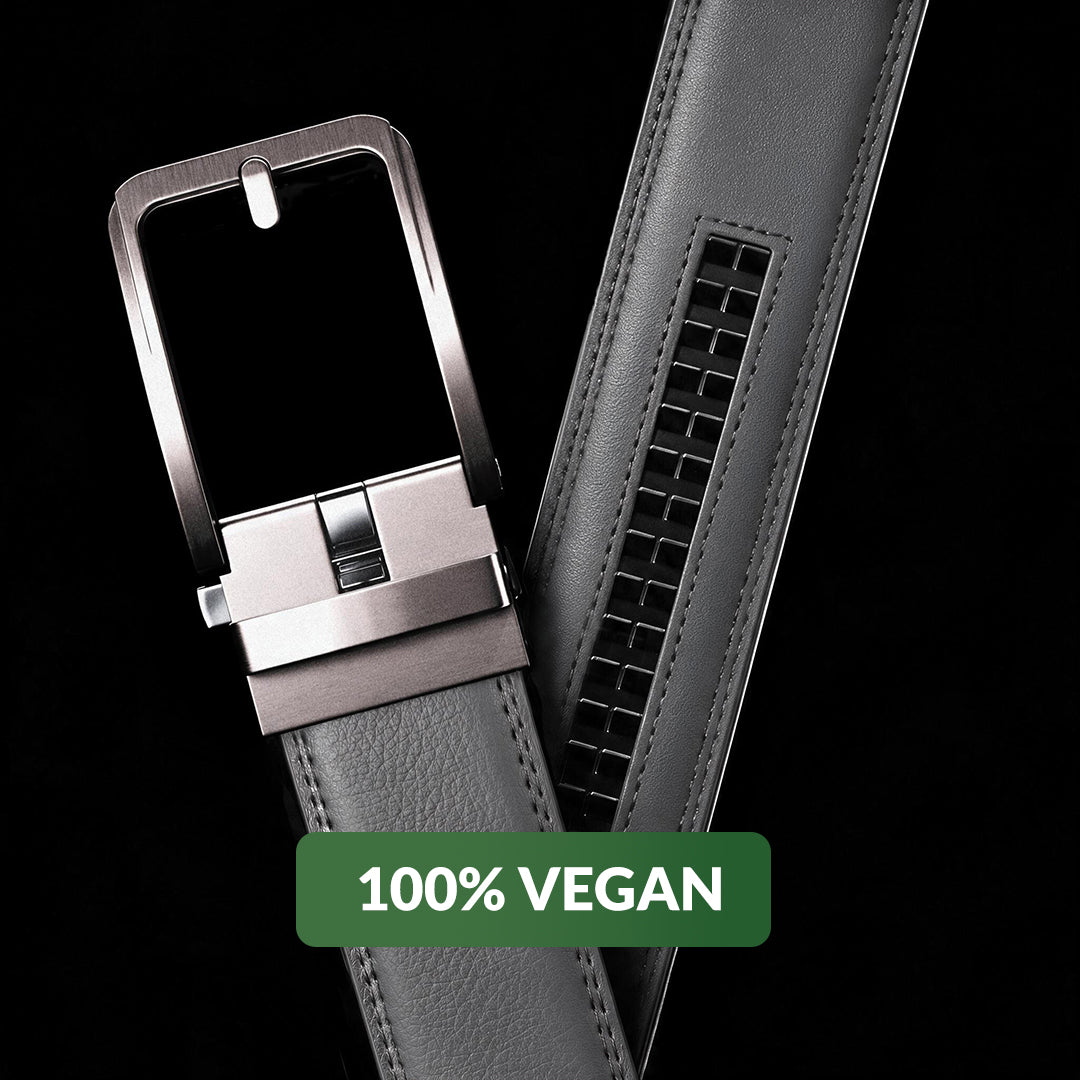 THE VEGAN BELT - GRAU